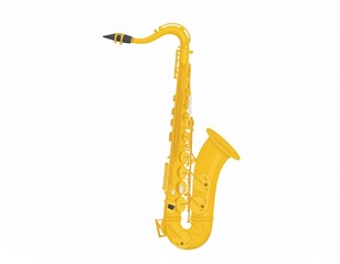 yellow gold Saxophone