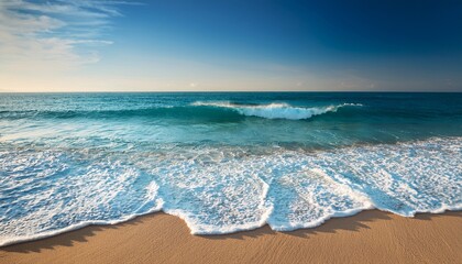 waves on the beach are summer season