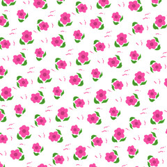 seamless pattern with roses