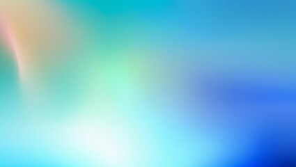Fototapeta premium Abstract blue and green gradient background