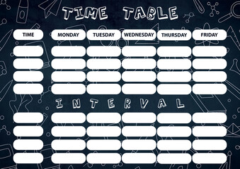 SCHOOL TIME TABLE