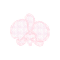 orchid flower floral nature water color pink pastel
