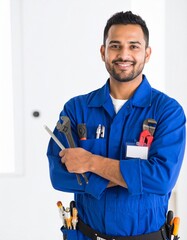Indian male plumber