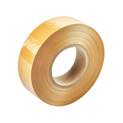 Masking Tape, Close-up of a roll of masking tape, isolated on transparent background