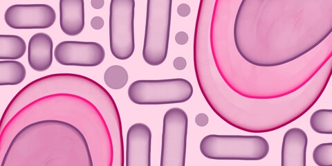 Playful Pink Organics background 