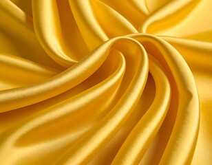 Golden silk fabric folds (2)