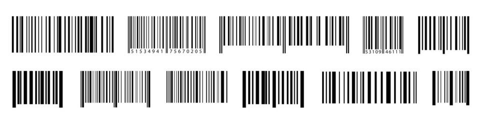 Barcode vector. Scan bar label