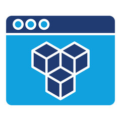 Obraz premium Interactive Modules icon 