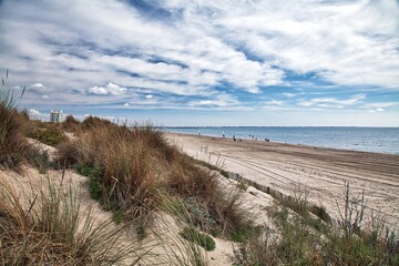 Plage du Grand Travers in La Grande-Motte, France