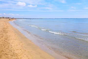 Grand Travers beach in La Grande-Motte, France