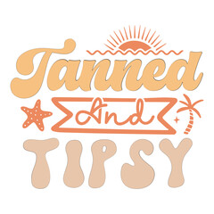 Summer Retro SVG Design, Beach Vector