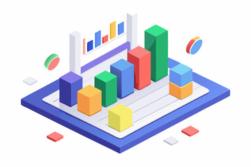 Underground Cable Repair by Utility Workers &ndash; Isometric Illustration