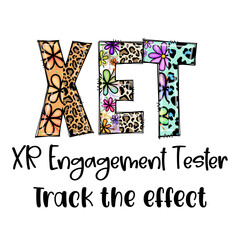 XP Engagement Tester Track the Effect Colorful Design