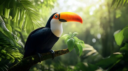 toucan in the jungle