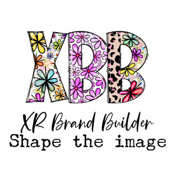 XRB Brand Builder Shape the Image Design Floral Pattern