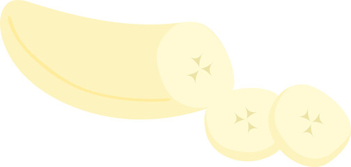 Banana and Slices Vector / 바나나와 슬라이스 조각 벡터 일러스트