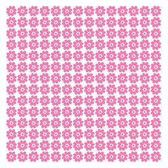 A vector of a flower shape pattern design
