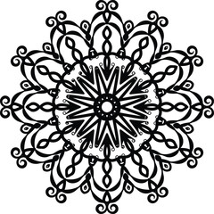 abstract floral ornament