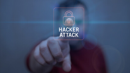 Holographic Hacker Attack Warning Interface