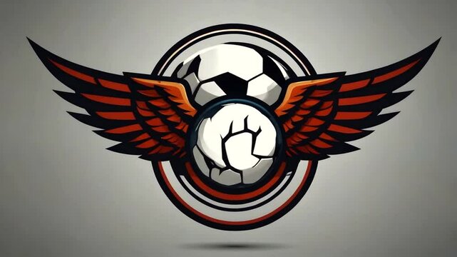  logo eagle shield with wings