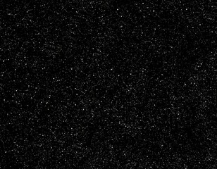 Fototapeta premium Black Background with White Glitter Sparkle Texture