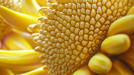 Close-Up of Sunflower Seeds:  Texture, Detail, and Natural Beauty