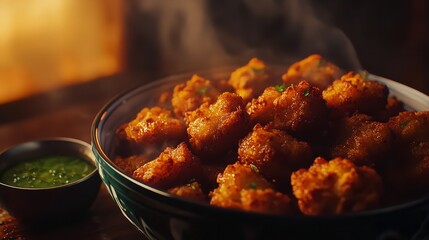 Spicy Crispy Chicken Bites: A Culinary Delight - Restaurant Menu Food Photography