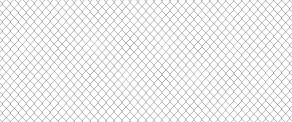 Net texture pattern on white background. Net texture pattern for backdrop and wallpaper. Realistic net pattern with black squares