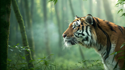 Obraz premium tiger in the jungle