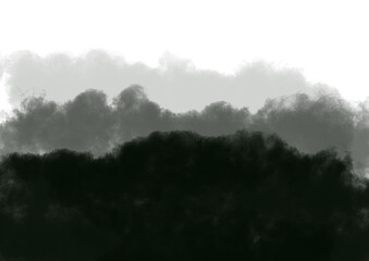 抽象的　水墨画　背景素材