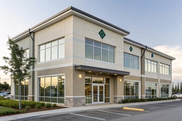 modern building in the city