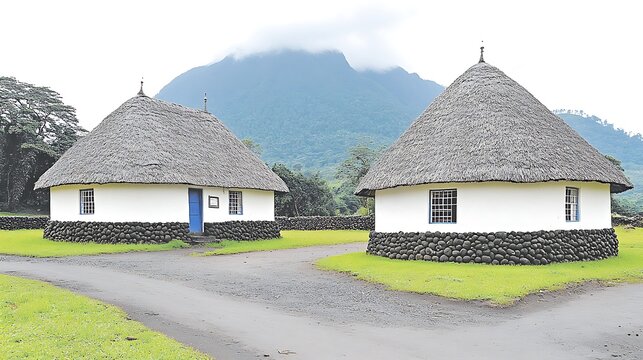 Traditional Samoan fale architecture showcases culture and heritage in scenic landscapes