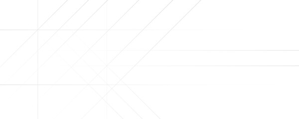 Abstract white and gray color geometric dynamic lines pattern transparent background design.