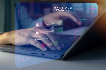 concept of using Passkey instead of a code set for maximum security Biometric Lock