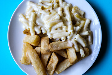 Classic Macaroni With Cheese Pasta Meal