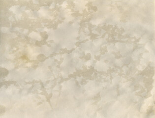 Wet paper with water stains and detailed texture