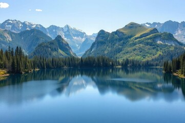 Fototapeta premium Imaginary Scene of Null