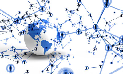 mondo, pianeta, network, relazioni, condivisione, persone, america