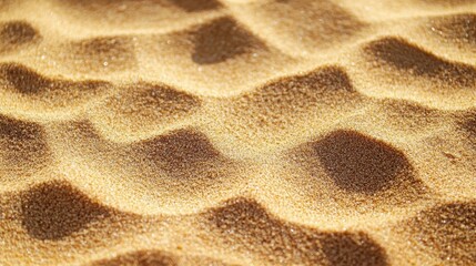 Sand on the beach, abstract background. Beige beach or desert sand with natural pattern