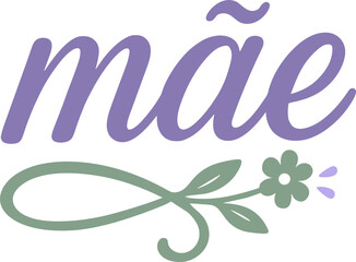 letras decorativas dia das mães