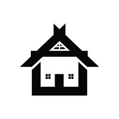 House Logo - Architectural Monogram Design