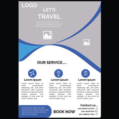 Travel flayer design