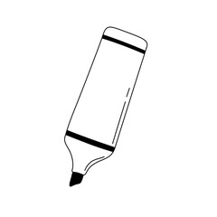 one line highlighter pen