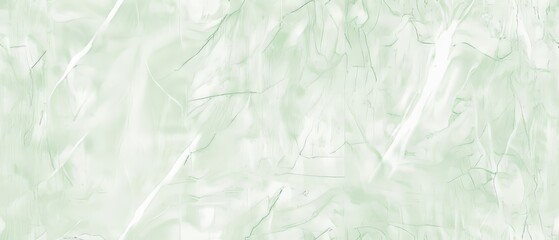 Soft marble texture with pastel mint veining and airy translucency