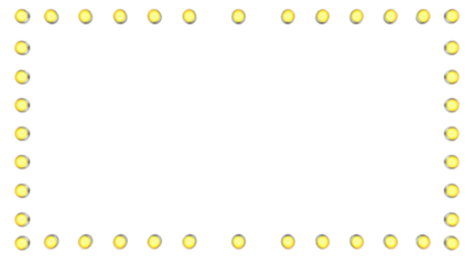 Empty rectangular lamp frame with light bulb isolated on transparent background