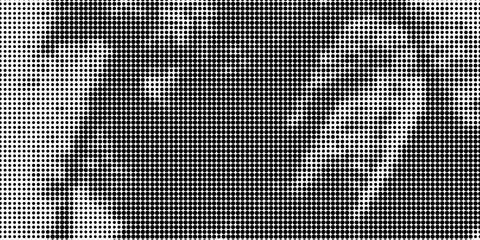 Halftone faded gradient texture. Grunge halftone grit background.