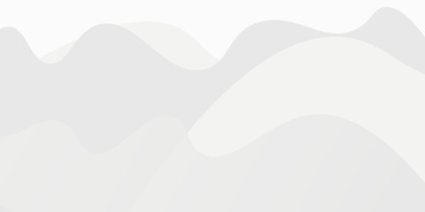 White abstract elegant modern Background. Wave gradient design style. Space concept. landing page.