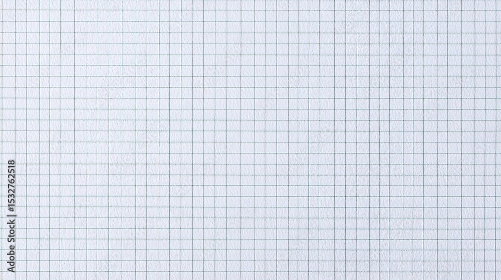 Poster Thin Gray Graph Paper Texture with Light Grid Pattern for Design Use