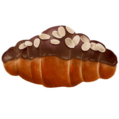Almond Chocolate Croissant