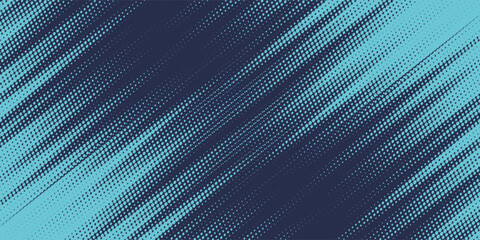 Abstract blue banner design vector, dynamic sporty horizontal background template for media promotion or web banner,